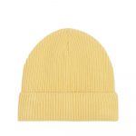 Fisherman- Organic Beanie in gelb