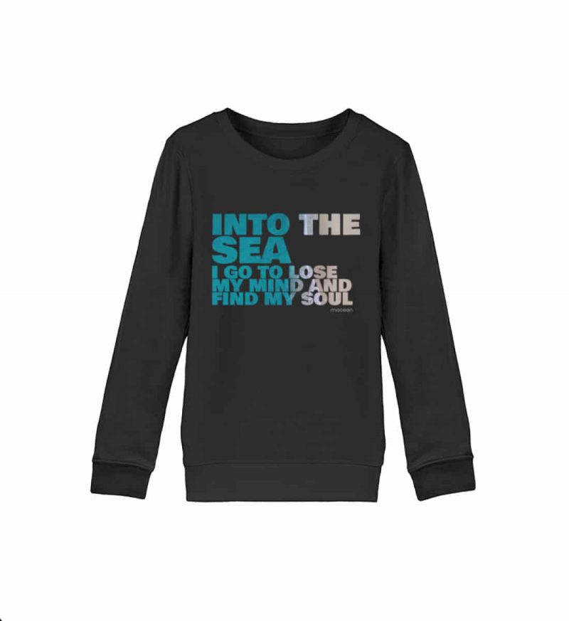 Into the Sea - Kinder Bio Sweater - black