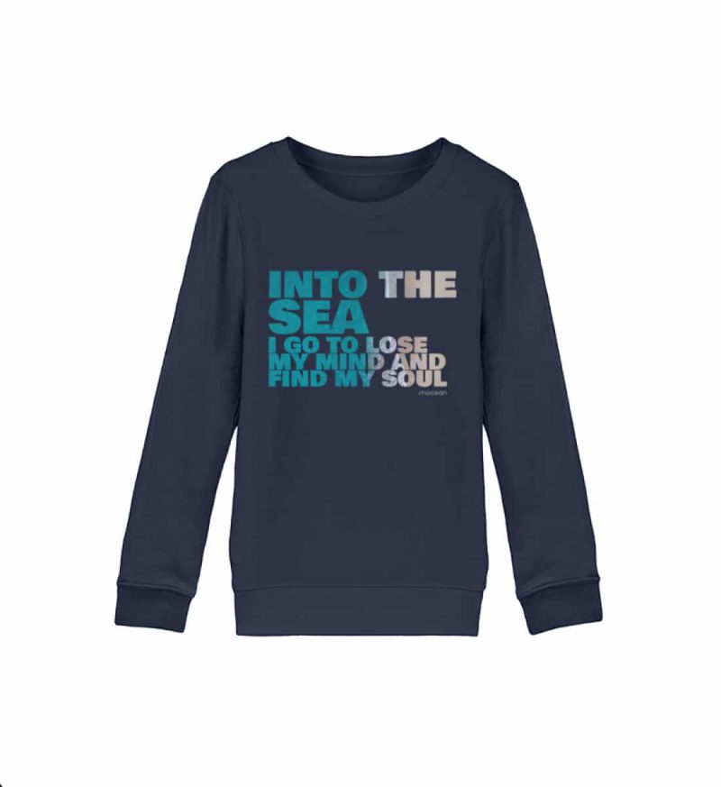 Into the Sea - Kinder Bio Sweater - navy