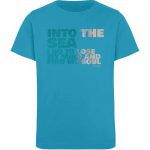 Into the Sea – Kinder Organic T-Shirt – azure