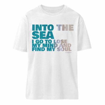 Into the Sea - Relaxed Bio T-Shirt - white