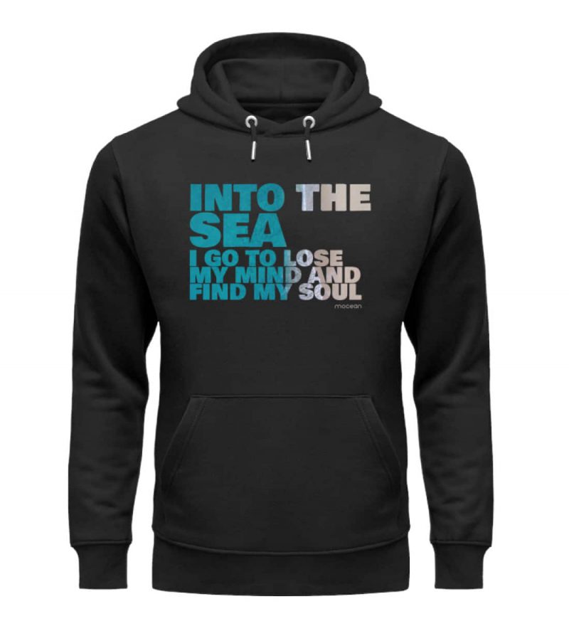 Into the Sea - Premium Unisex Bio Hoodie - black