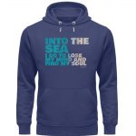 Into the Sea – Premium Unisex Bio Hoodie – blue