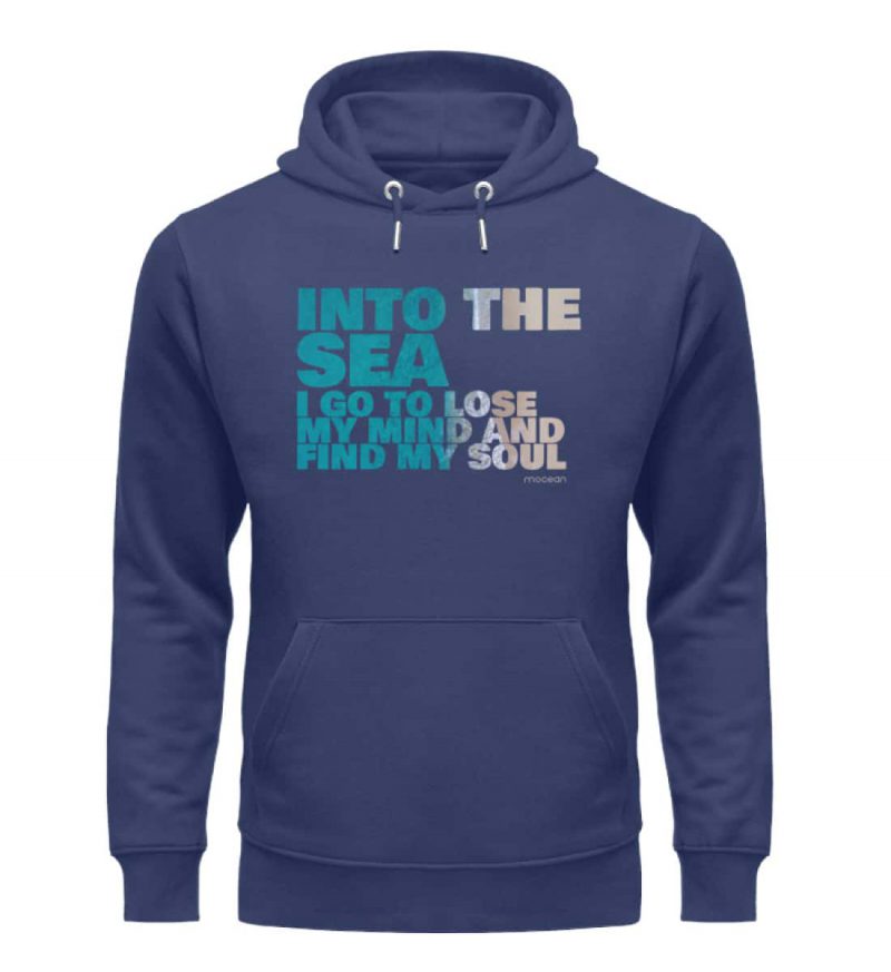 Into the Sea - Premium Unisex Bio Hoodie - blue