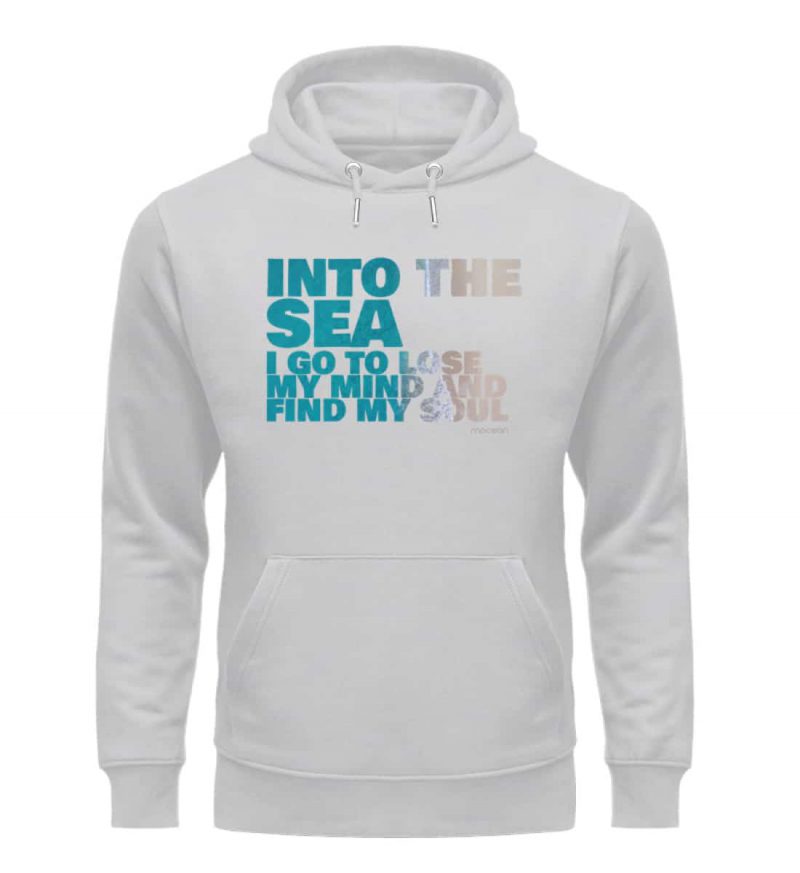 Into the Sea - Premium Unisex Bio Hoodie - heathergrey