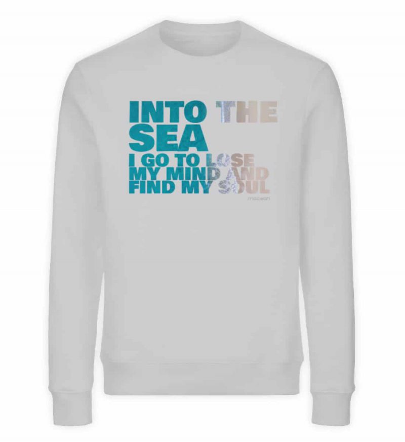 Into the Sea - Unisex Bio Sweater - heather grey