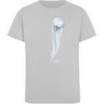 Jelly Fish – Kinder Organic T-Shirt – heather grey