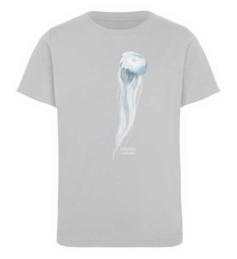 Jelly Fish - Kinder Organic T-Shirt - heather grey