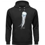 Jelly Fish – Premium Unisex Bio Hoodie – black