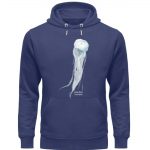 Jelly Fish – Premium Unisex Bio Hoodie – blue