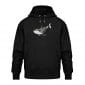 Killer Whale - Relaxed Bio Hoodie - black