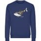 Killer Whale - Unisex Bio Sweater - heather grey