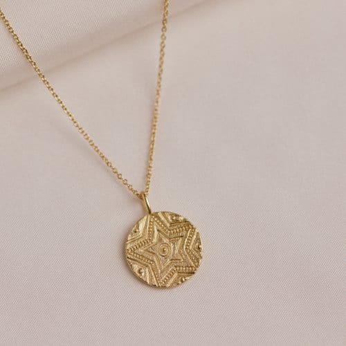 LUCIA Halskette recyceltes Gold