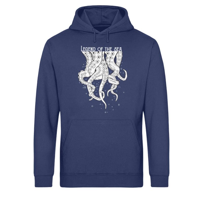 Legend of the Sea - Light Unisex Bio Hoodie - navy blue
