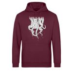 Legend of the Sea – Light Unisex Bio Hoodie – burgundy