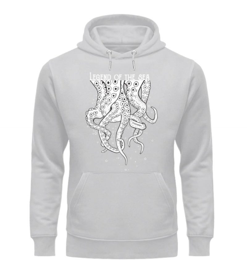 Legend of the Sea - Premium Unisex Bio Hoodie - heathergrey