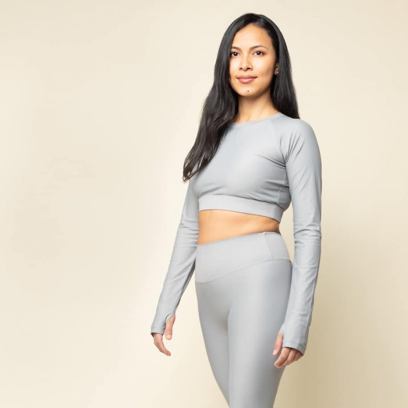 Long Sleeve Activewear aus Econyl mocean