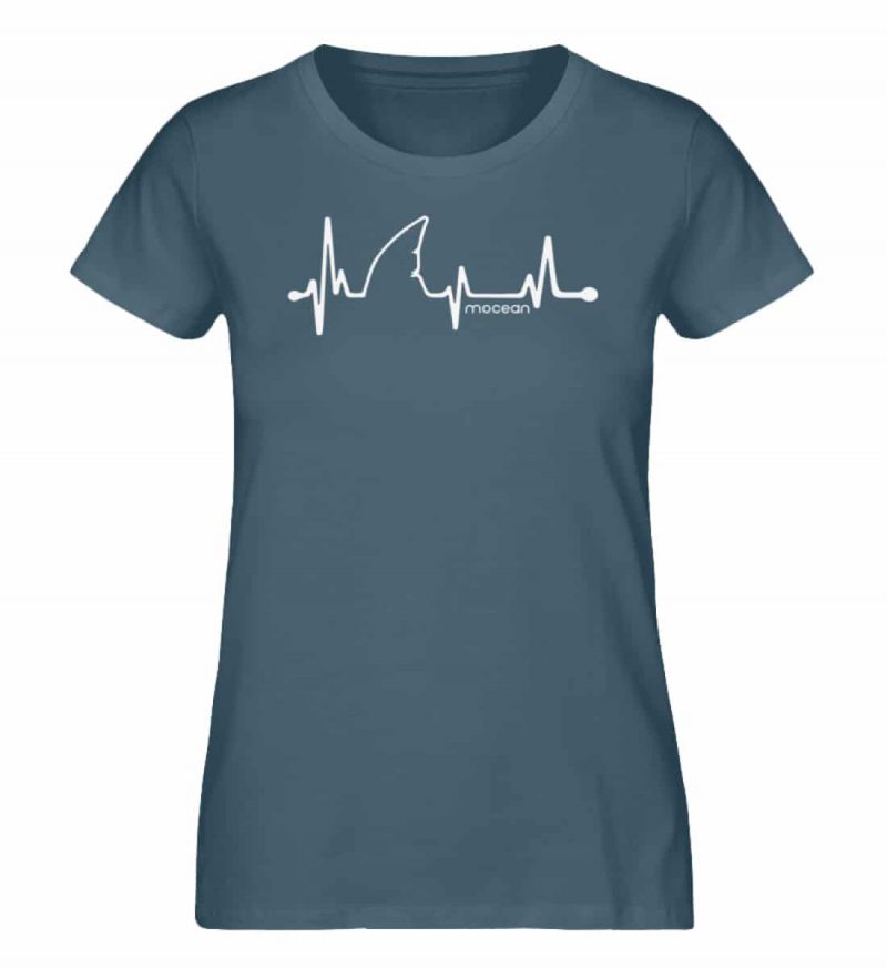 Love Shark - Damen Premium Bio T-Shirt - stargazer