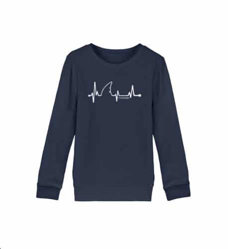 Love Shark - Kinder Bio Sweater - navy blue