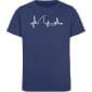 Love Shark - Kinder Organic T-Shirt - french navy
