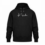 Love Shark – Relaxed Bio Hoodie – black