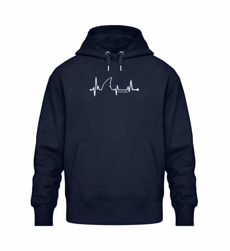 Love Shark - Relaxed Bio Hoodie - navy