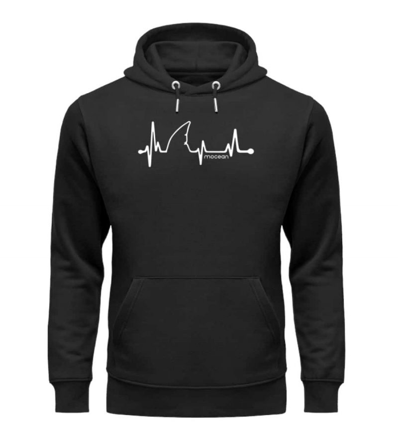 LoveShark - Premium Unisex Bio Hoodie - black