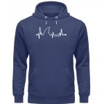LoveShark – Premium Unisex Bio Hoodie – navy blue