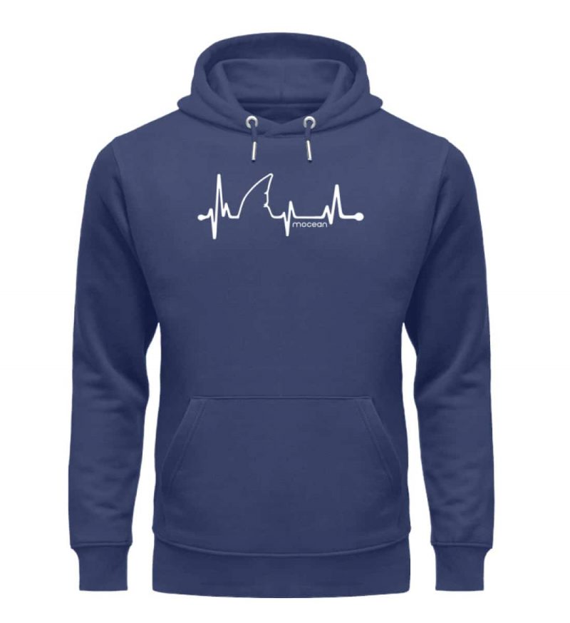 LoveShark - Premium Unisex Bio Hoodie - navy blue