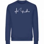 Love Shark – Unisex Bio Sweater – navy blue