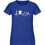 Love Turtle – Damen Premium Bio T-Shirt – royal blue