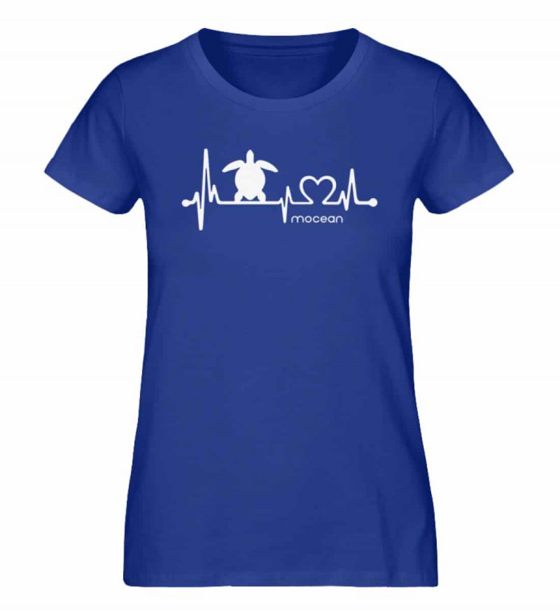Love Turtle - Damen Premium Bio T-Shirt - royal blue