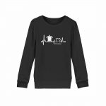 Love Turtle – Kinder Bio Sweater – black