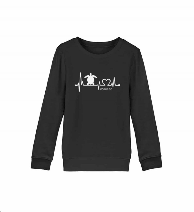 Love Turtle - Kinder Bio Sweater - black