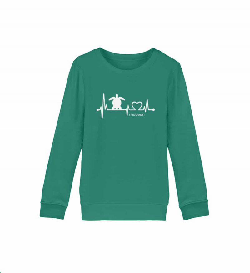 Love Turtle - Kinder Bio Sweater - green