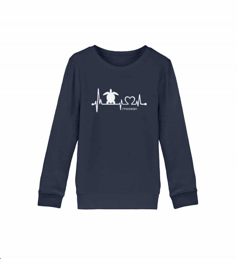 Love Turtle - Kinder Bio Sweater - navy blue