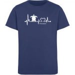 Love Turtle – Kinder Organic T-Shirt – french navy