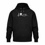 Love Turtle – Relaxed Bio Hoodie – black