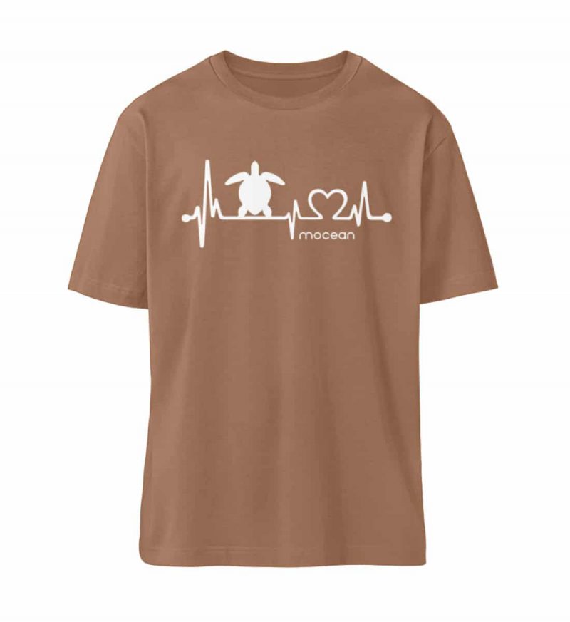 Love Turtle - Relaxed Bio T-Shirt - caramel