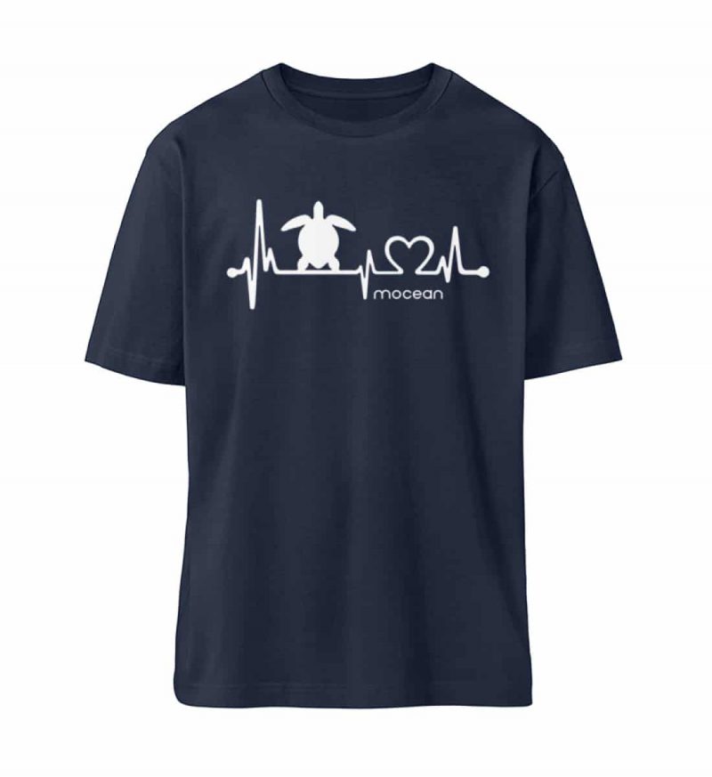 Love Turtle - Relaxed Bio T-Shirt - french navy