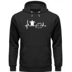 LoveTurtle – Premium Unisex Bio Hoodie – black