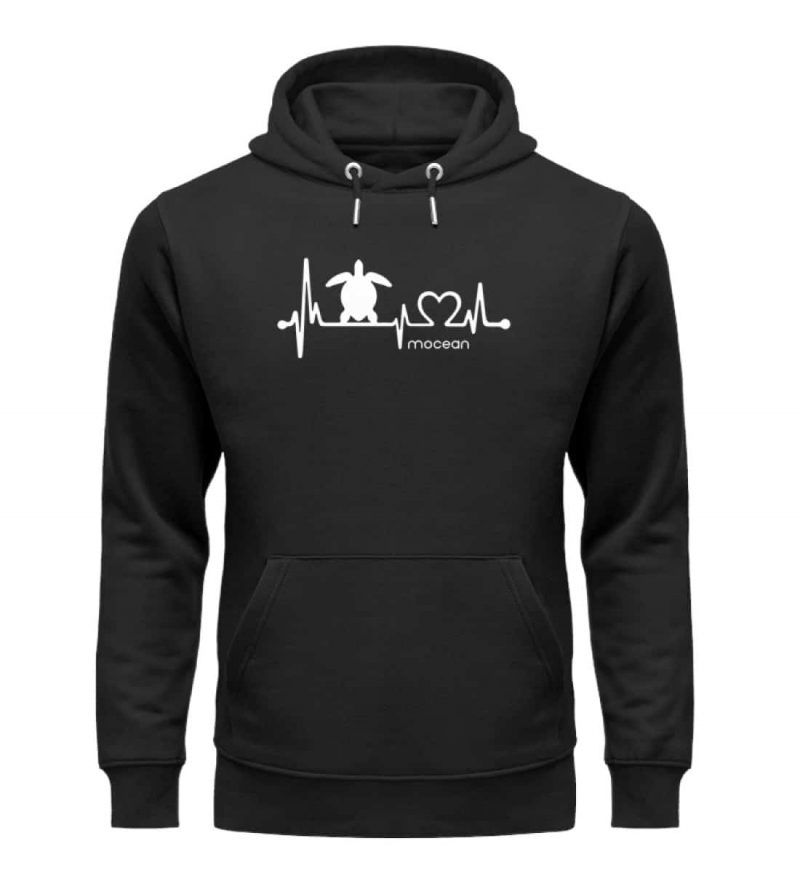 LoveTurtle - Premium Unisex Bio Hoodie - black
