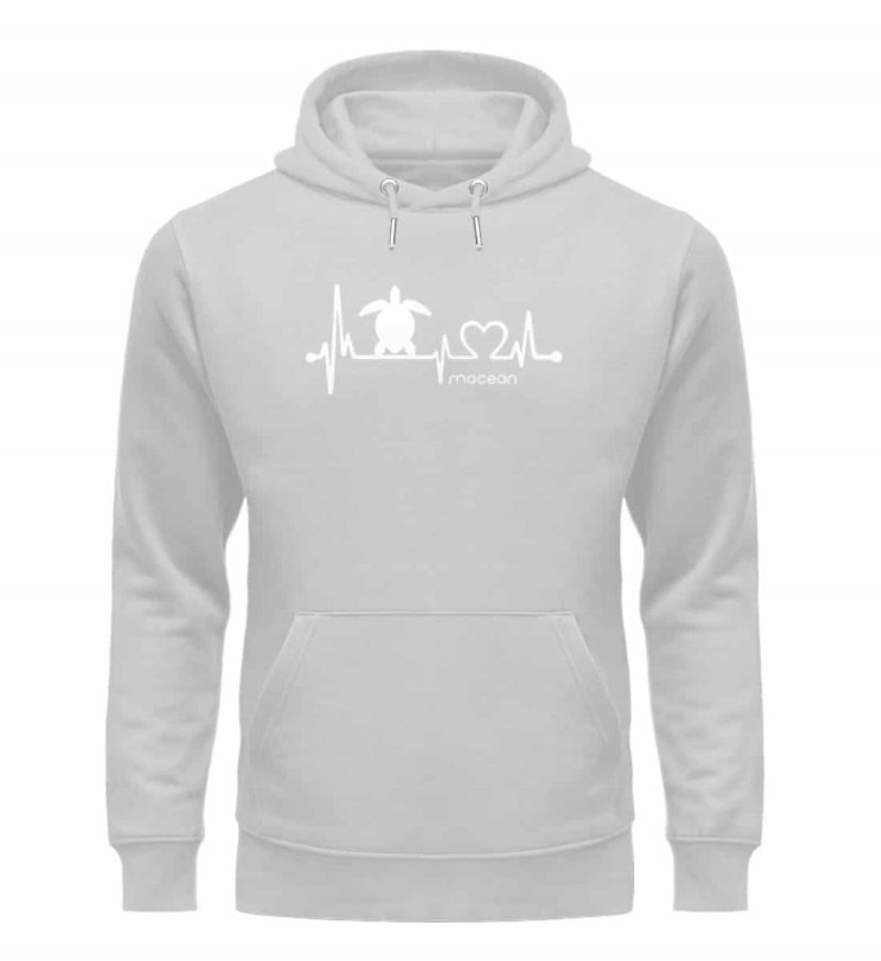 LoveTurtle - Premium Unisex Bio Hoodie - heather grey