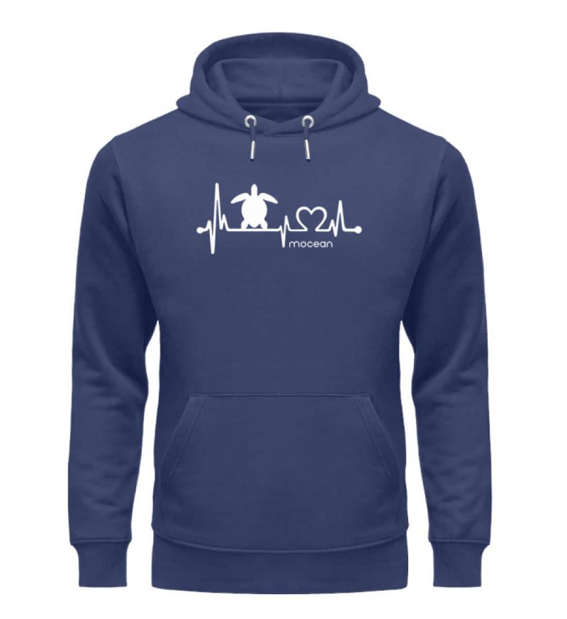LoveTurtle - Premium Unisex Bio Hoodie - navy blue