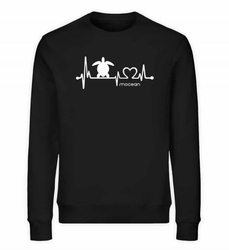 Love Turtle - Unisex Bio Sweater - black
