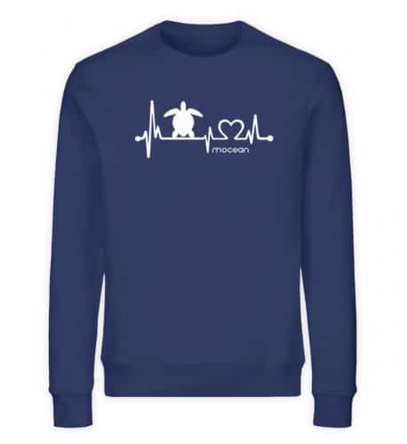 Love Turtle - Unisex Bio Sweater - navy blue