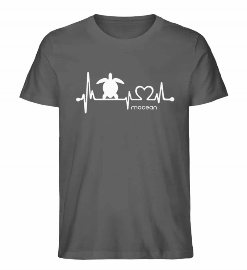 Love Turtle - Unisex Bio T-Shirt - anthracite