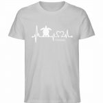Love Turtle – Unisex Bio T-Shirt – heather grey