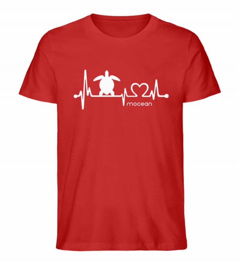 Love Turtle - Unisex Bio T-Shirt - red