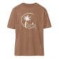 Meeresleben - Relaxed Bio T-Shirt - caramel